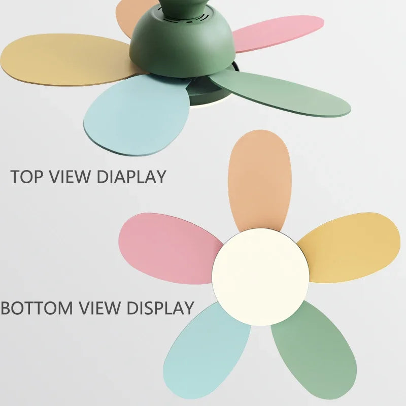ventilateurs de plafond modernes avec contrôle de lumière pour intérieur - vue 4 sur 10