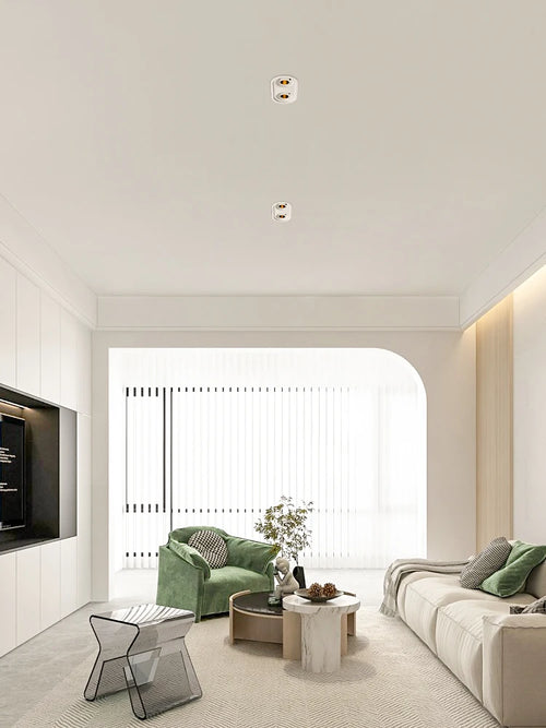 projecteurs led 	smart downlight encastré gradation spot lumière murale