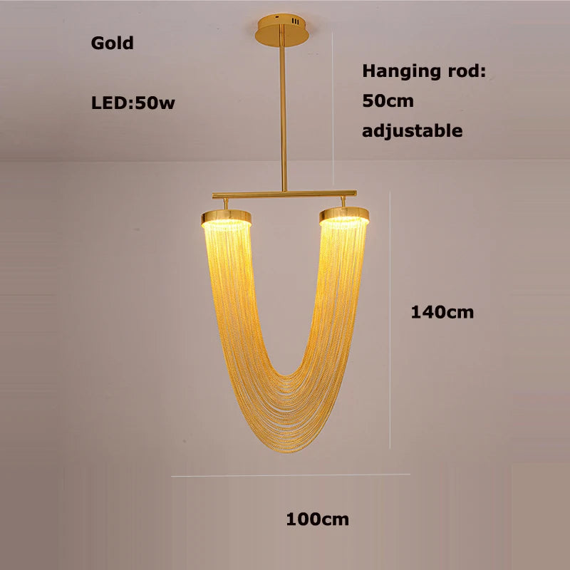 lustre vintage à led éclairage tendance pour intérieur - vue 10 sur 21