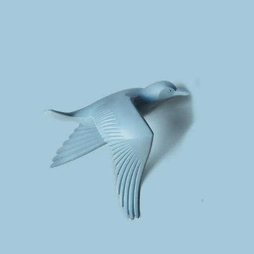 décoration murale créative mouette oiseau pour intérieur - vue 11 sur 36