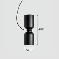 Nordique LED Moderne Danois Designer Art Créatif Restaurant Suspension En Fer Forgé Abat-Jour Bar Café Cuisine Suspension Lampe