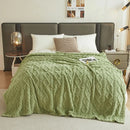 Plaid couverture flanelle polaire douce chaude salon lit