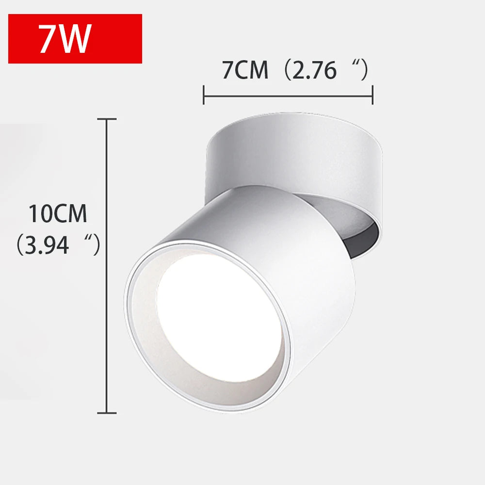 spot led extérieur à angle réglable sans perforation - vue 10 sur 14