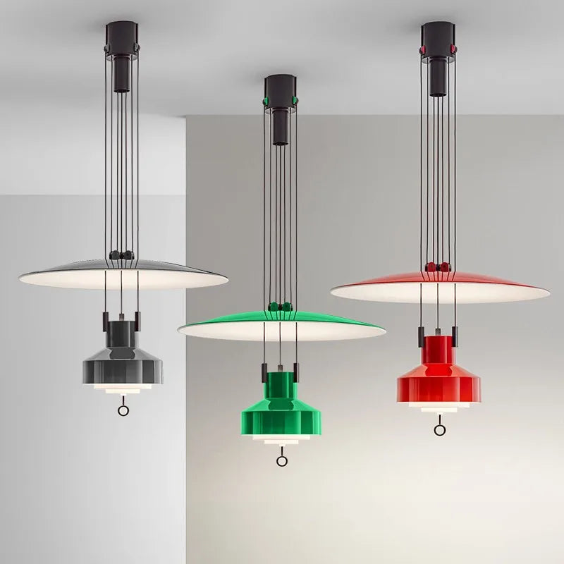 lustre suspendu nordique réglable pour intérieur élégant - vue 4 sur 14