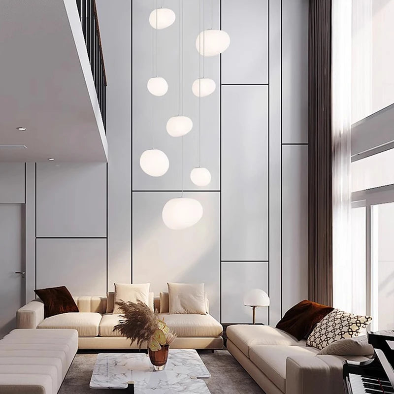 Chambre moderne salle à manger décorative led plafonniers lampes suspendues éclairage intérieur éclairage intérieur plafonnier lustre - vue 7 sur 14