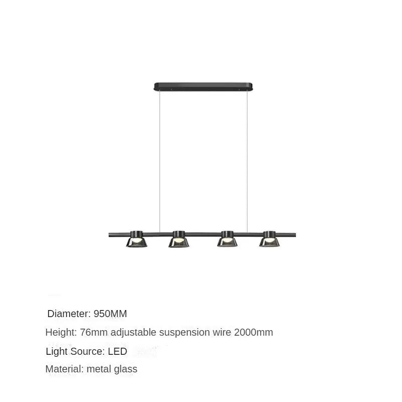 lustre en verre minimaliste italien pour intérieur moderne - vue 12 sur 12