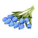 lot de 10 tulipes artificielles pour décoration de mariage et jardin