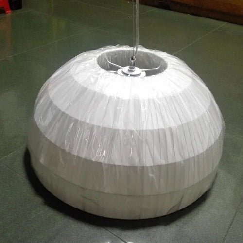 lustre led en tissu pour restaurant café et bar