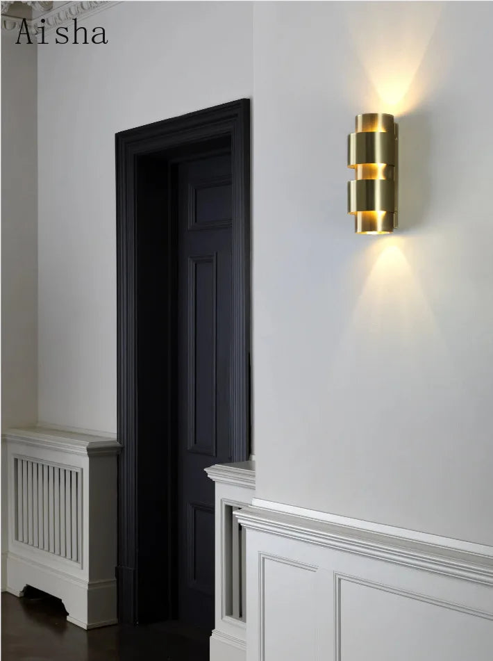 applique murale rétro nordique pour décoration intérieure élégante - vue 4 sur 8