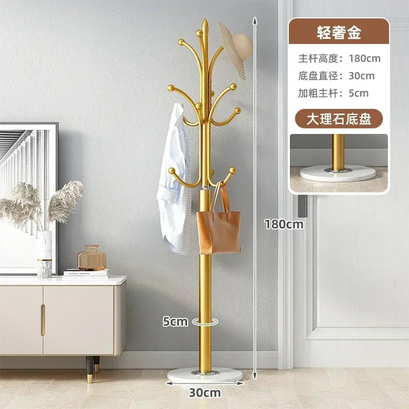 porte-manteau moderne en métal design arbre pour optimiser l'espace - vue 8 sur 13