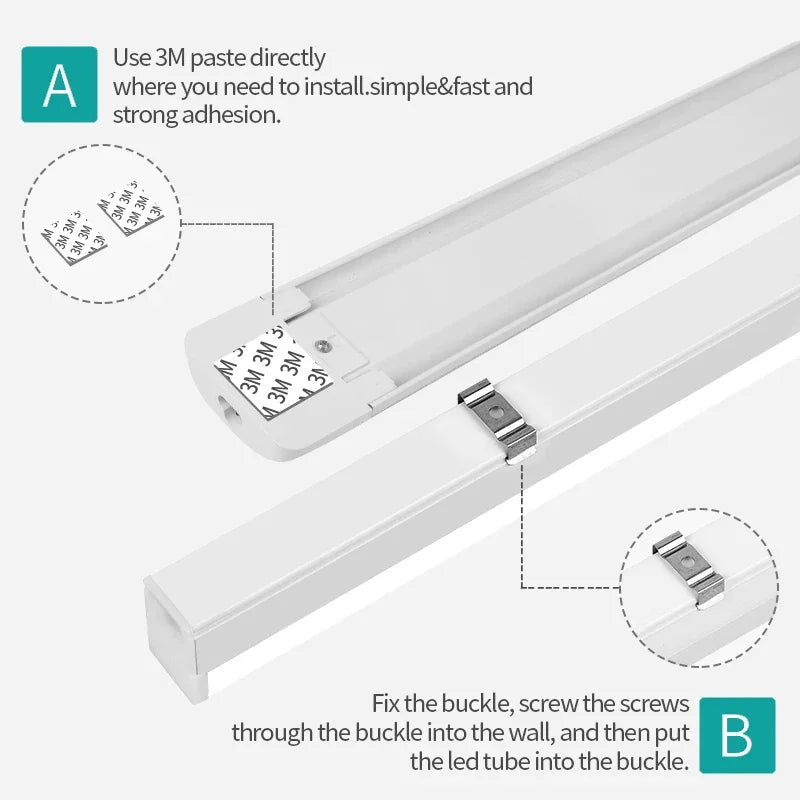tube led super brillant pour éclairage intérieur cuisine - vue 5 sur 16