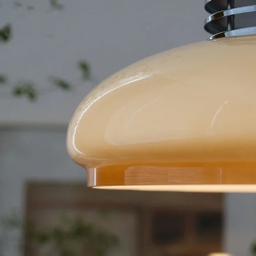 lustre suspendu rétractable style médiéval bauhaus