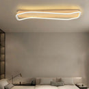 plafonnier led moderne en bois pour décoration intérieure