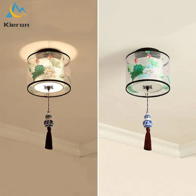 plafonnier led lotus oiseau moderne pour décoration hôtel - vue 5 sur 30
