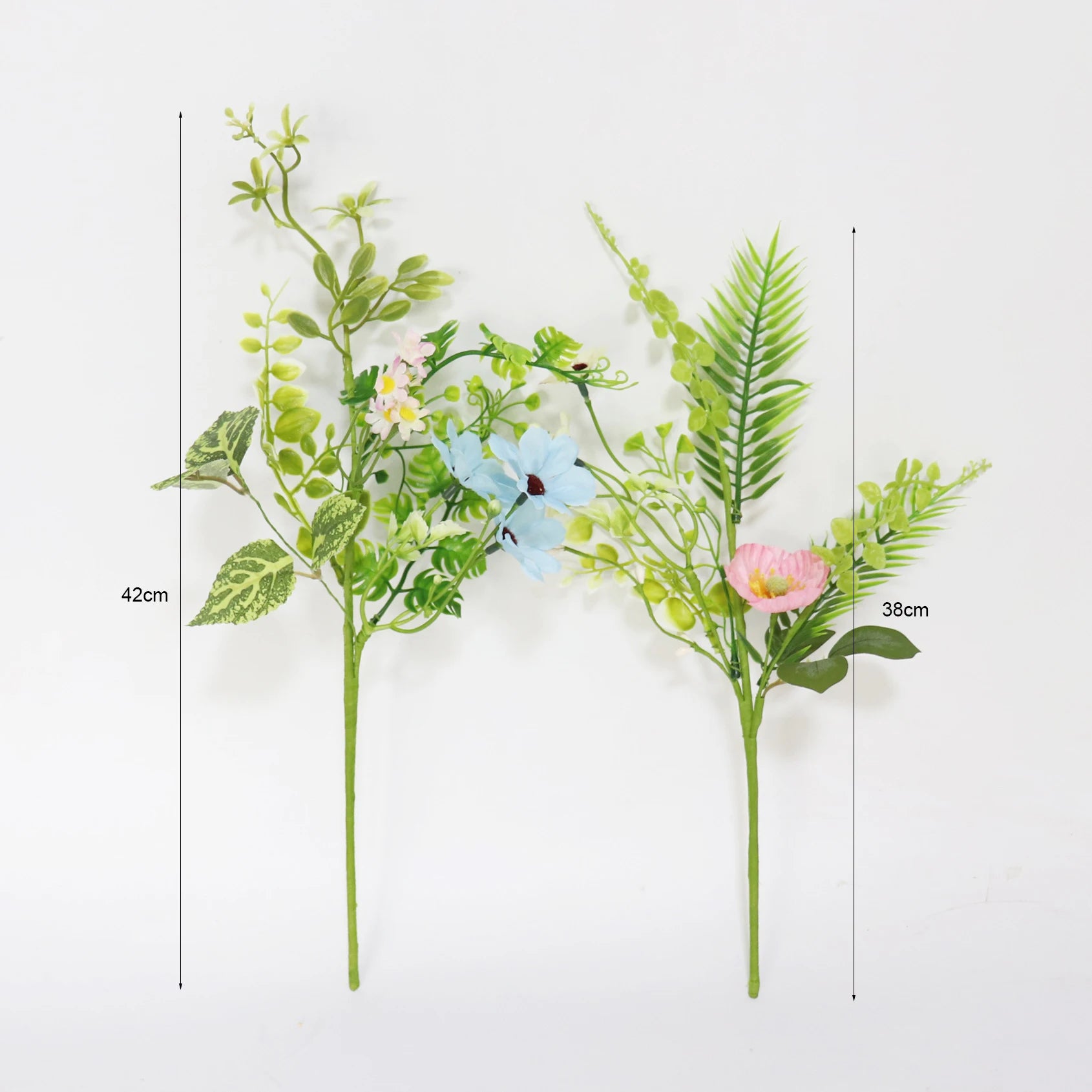 petites branches de fleurs artificielles pour décoration de printemps été - vue 5 sur 17