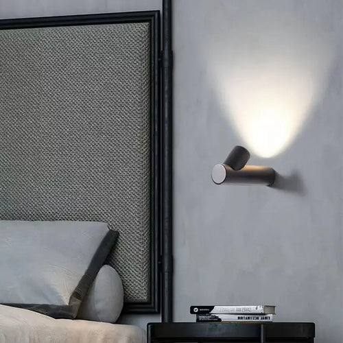 applique murale led étanche en bambou pour extérieur