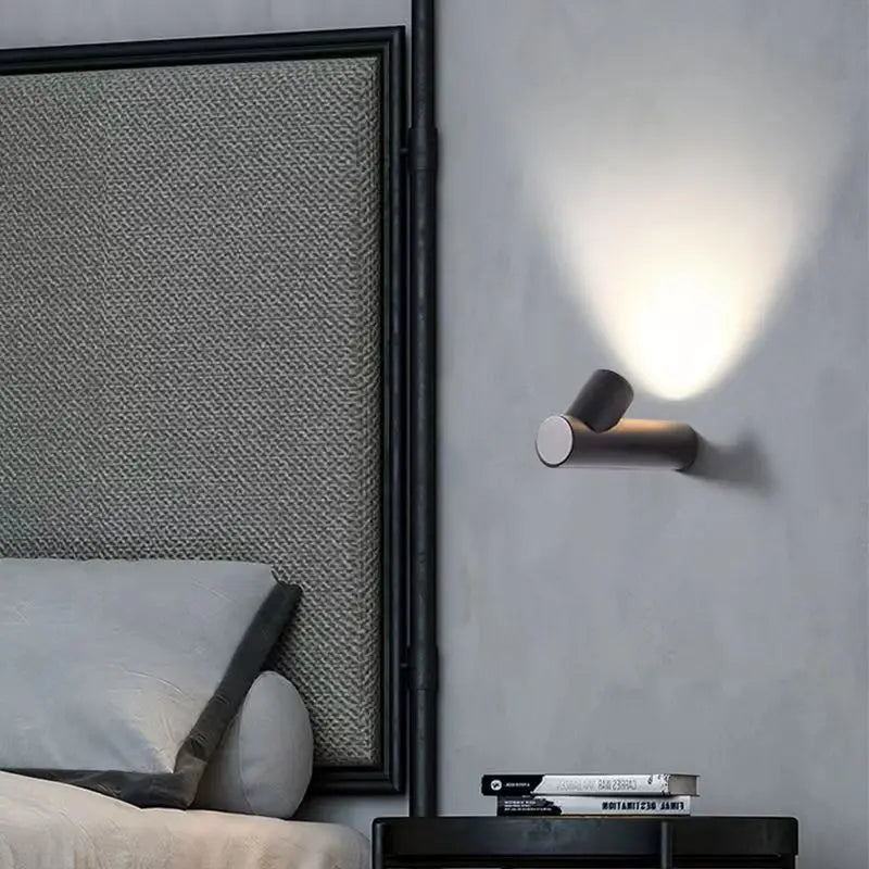 applique murale led étanche en bambou pour extérieur - vue 4 sur 8