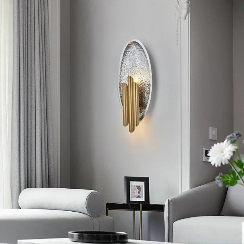 Postmodern Led applique applique éclairage intérieur pour salon chambre chevet couloir couloir allée décor appliques murales - vue 4 sur 8