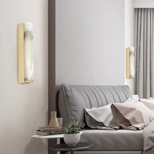 Applique murale longue en marbre de Style chinois