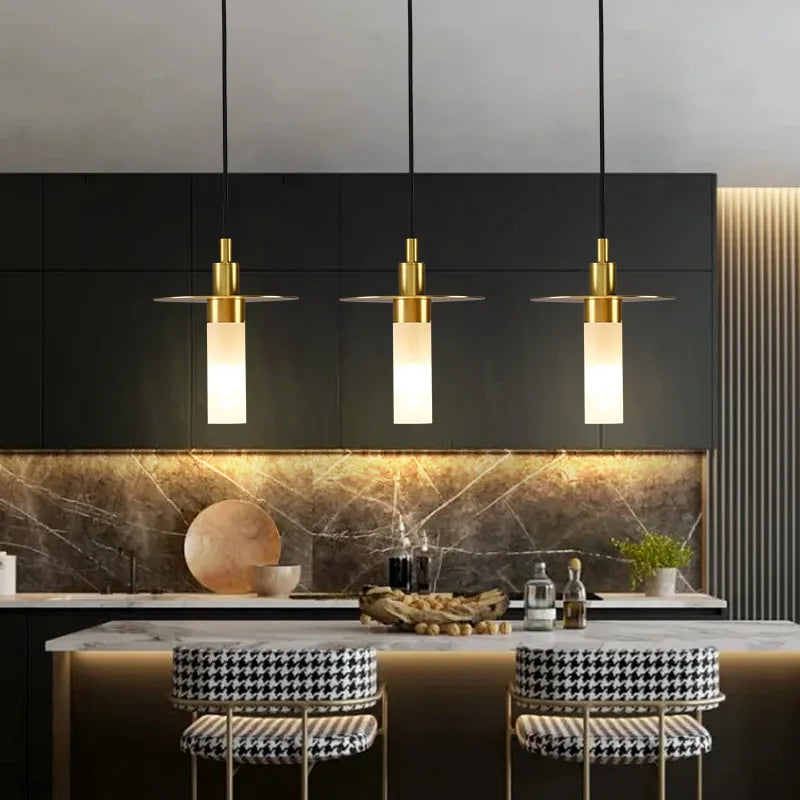 suspension en fer chromé luminaire décoratif moderne pour intérieur - vue 4 sur 9