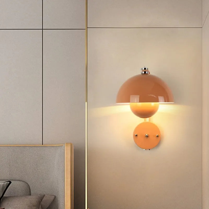 Applique murale nordique LED en forme de bourgeon - vue 5 sur 20