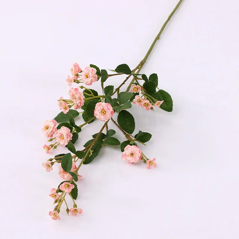 lot de 5 roses artificielles en soie pour décoration florale - vue 11 sur 13