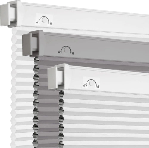 Store alvéolé sans perçage sans fil fenêtre moderne