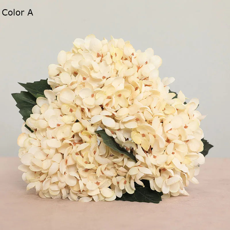 lot de 3 fleurs artificielles d'hortensia pour décoration de mariage - vue 11 sur 12