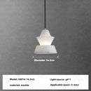 suspension moderne en marbre naturel et cuivre design élégant