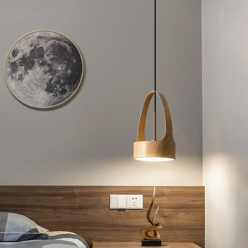 Suspension led fer moderne nordique créatif décoration intérieur - vue 4 sur 8
