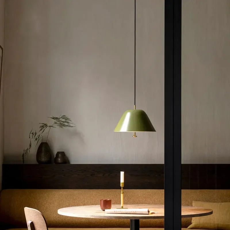 Suspension en fer au design nordique LED - vue 11 sur 14