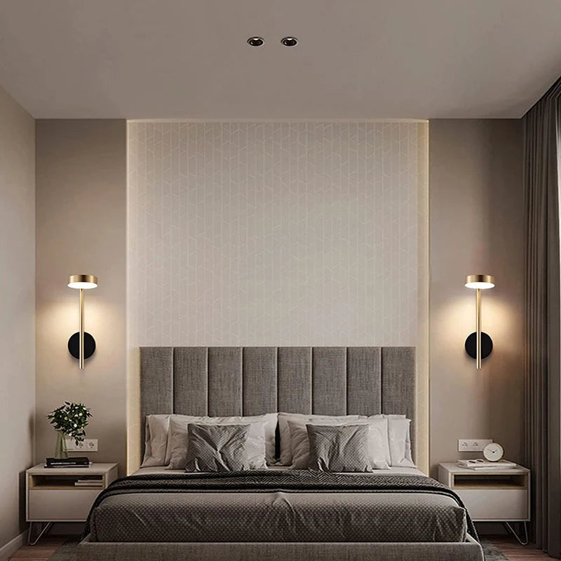 Applique murale led interrupteur rotatif - vue 3 sur 6