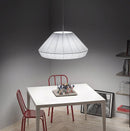 lustre nordique en tissu moderne avec suspension simple et chaude