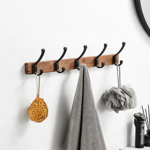 crochet mural en bois pour rangement et décoration intérieure - vue 13 sur 12