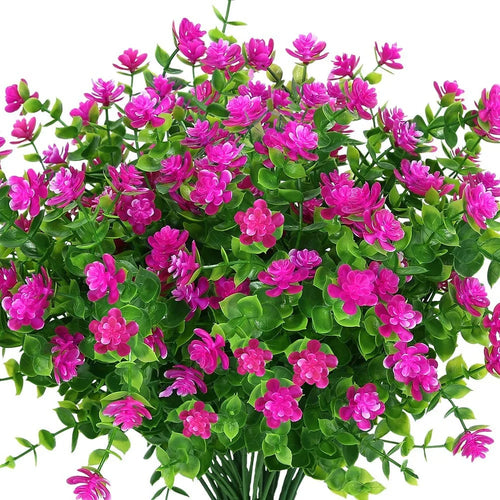 fleurs artificielles résistantes aux uv pour extérieur et jardin - vue 11 sur 12