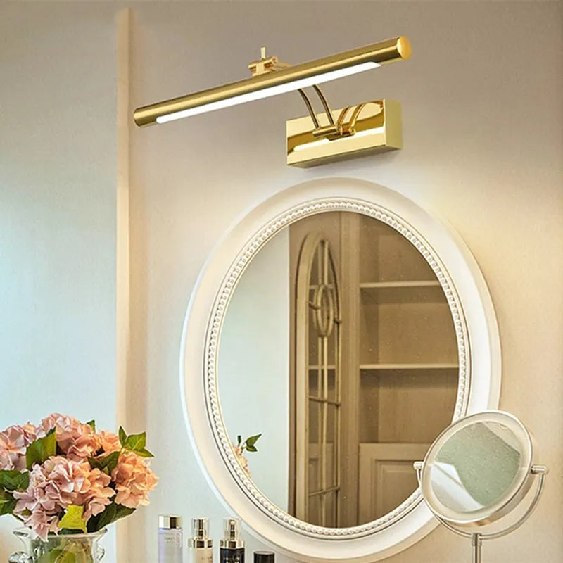 Applique murale miroir moderne bain étanche dimmable - vue 4 sur 10