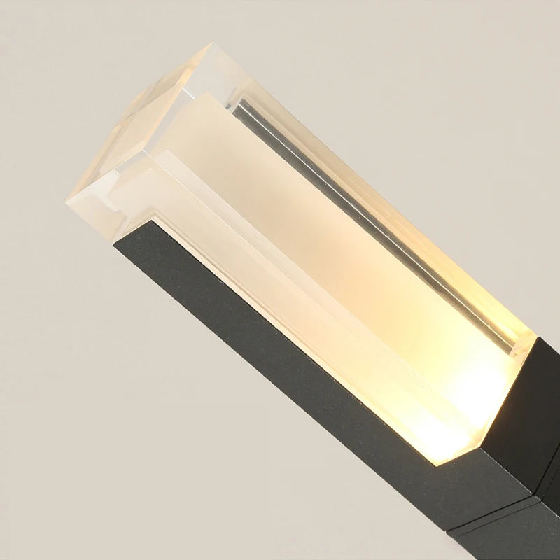 lampe led extérieure étanche éclairage moderne pour jardin et allée - vue 7 sur 8