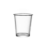 Tasses verre transparent style old fashioned café luxe