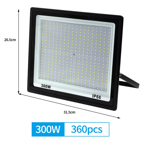 projecteur led haute luminosité pour éclairage extérieur jardin et rue - vue 11 sur 11