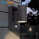 applique murale led étanche avec capteur de mouvement pour extérieur
