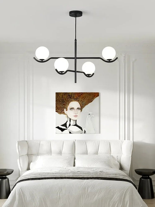 Lustre minimaliste pour salle à manger