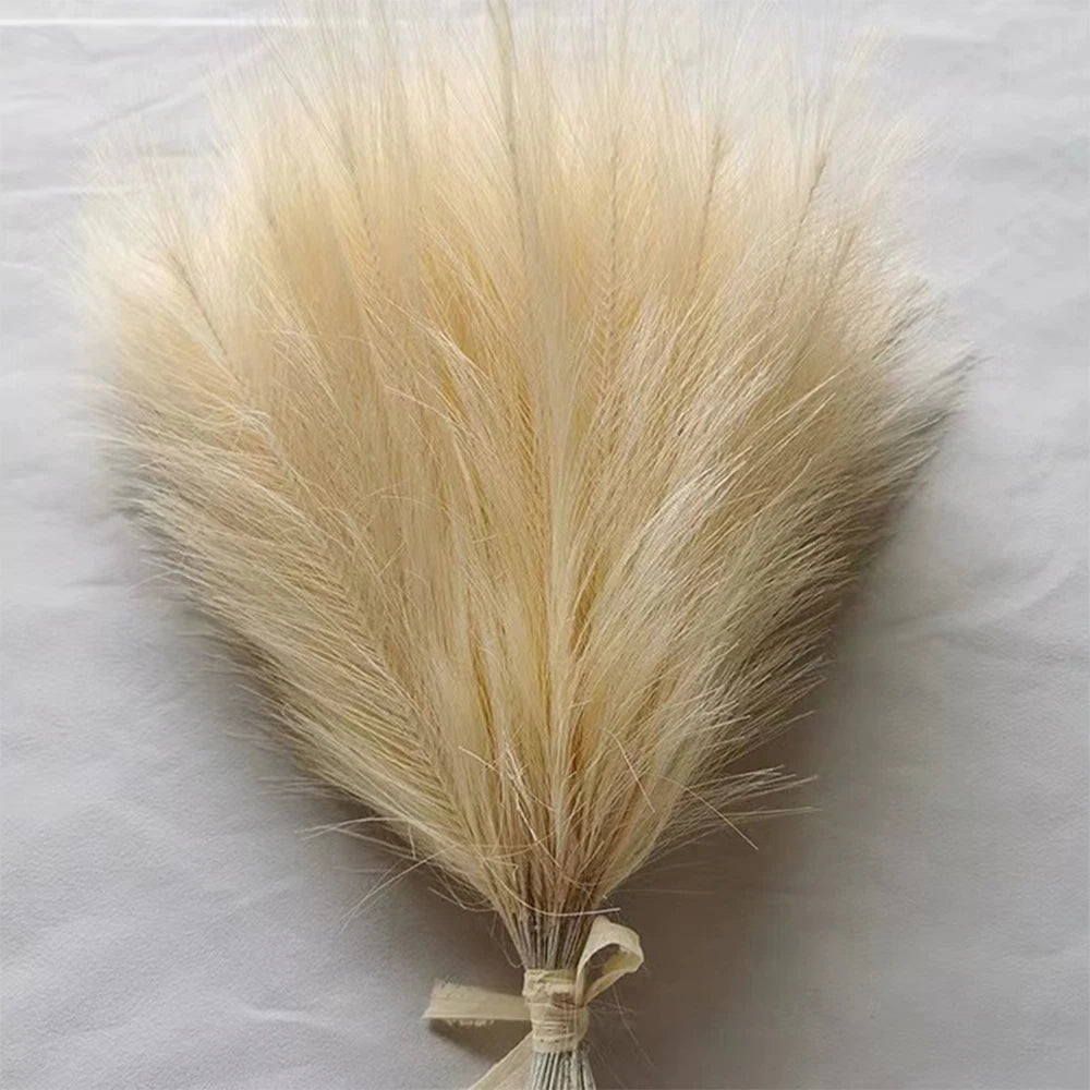 lot de pampas artificielles pour décoration mariage fête - vue 12 sur 18