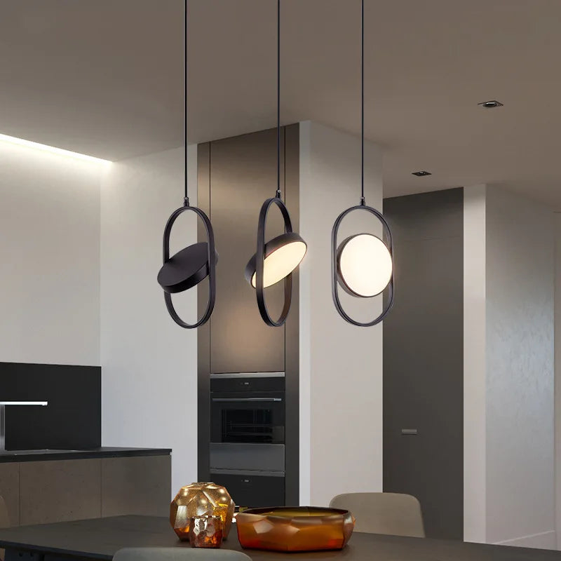 lustre led moderne magique pour bar et décoration intérieure