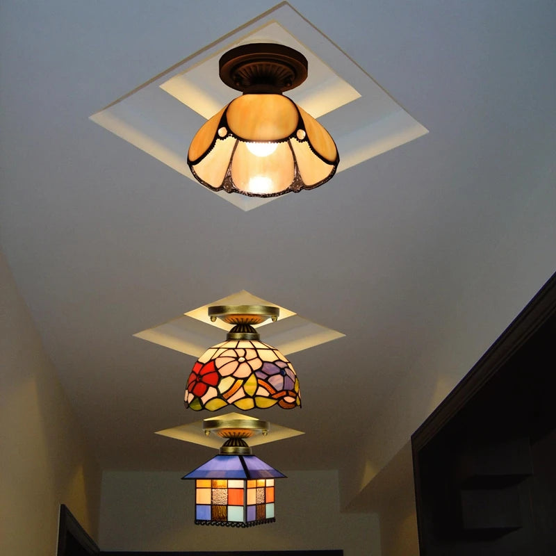 plafonnier moderne en éclairage led nordique pour balcon et allée - vue 3 sur 39
