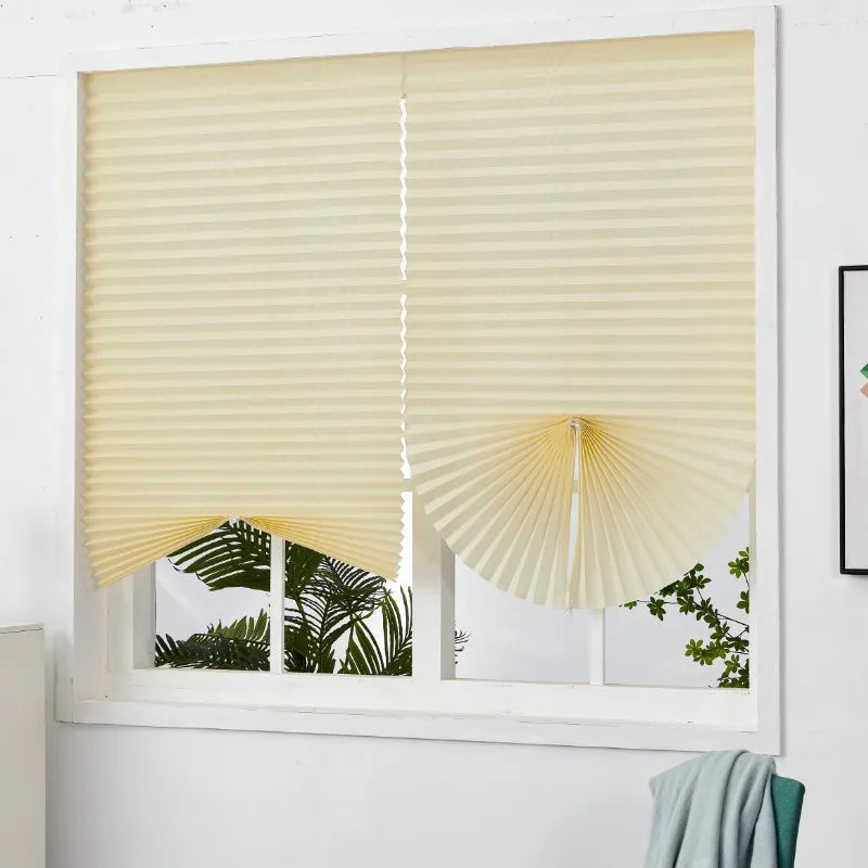 Store enroulable zébré occultant pour fenêtres et portes