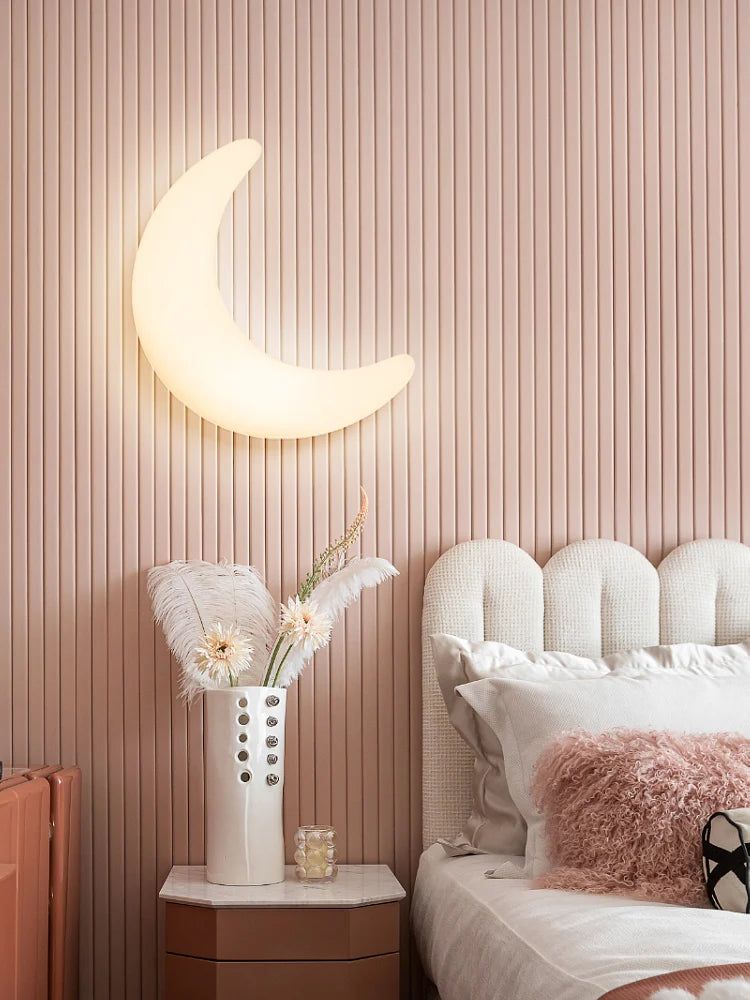 applique murale led en croissant d'intérieur simple - vue 3 sur 8