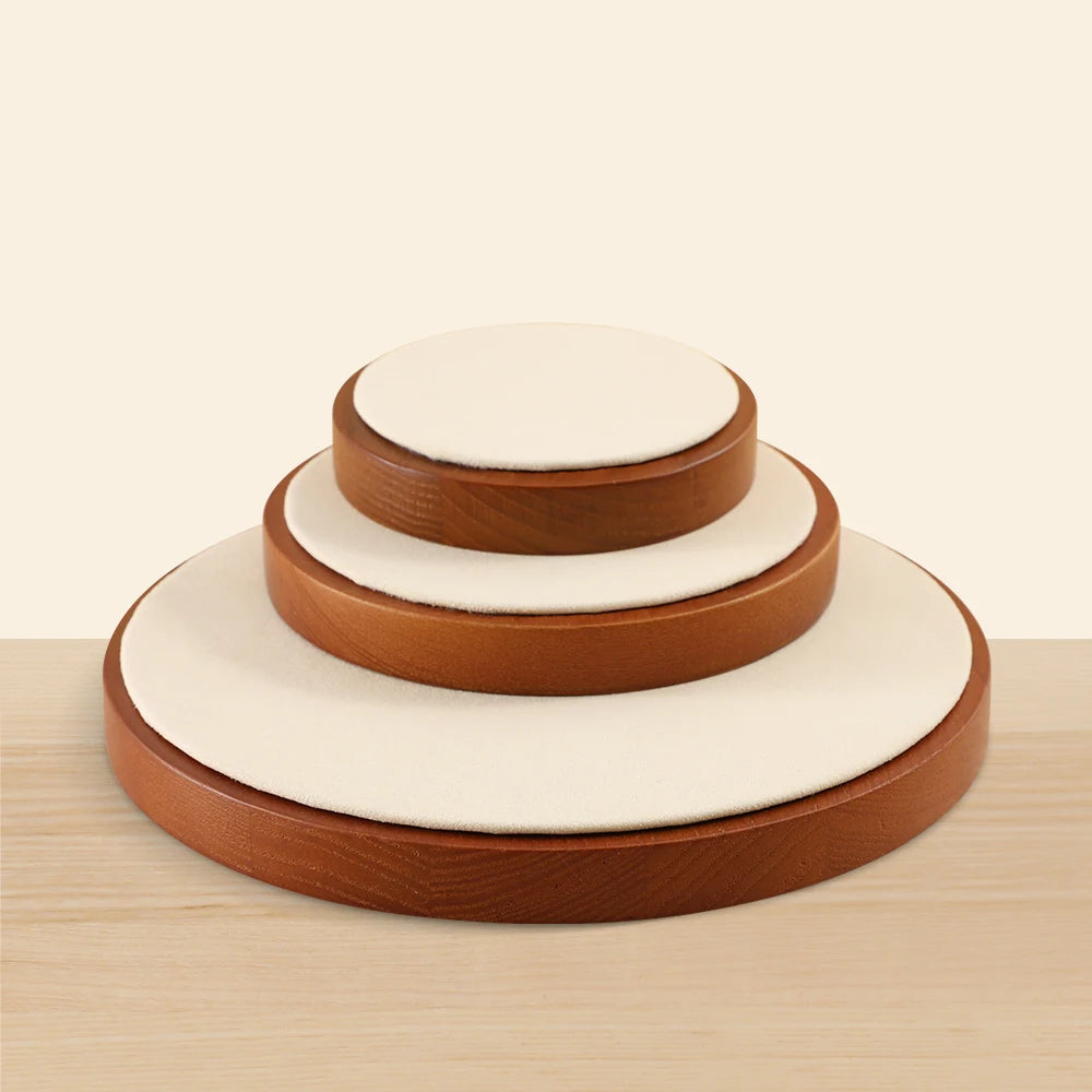 présentoir à bijoux en bois pour boucles d'oreilles et bracelets - vue 3 sur 12