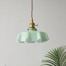 lampe suspendue rétro nordique en verre pour bar hôtel