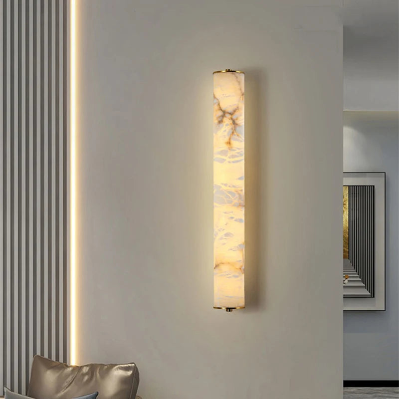 applique murale en marbre wabi sabi pour décoration intérieure élégante - vue 3 sur 10