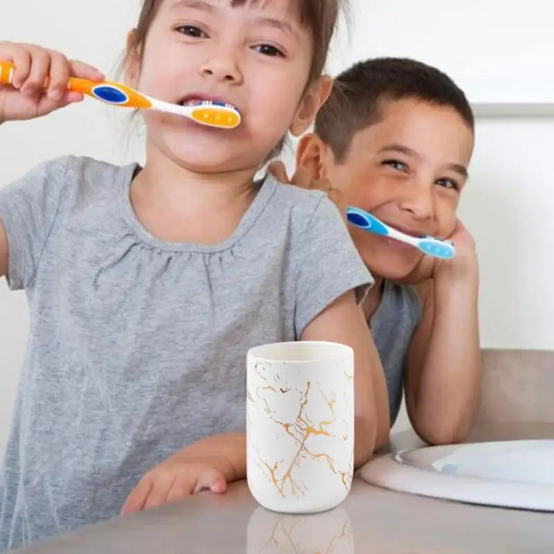 organisateur en céramique pour brosse à dents et dentifrice - vue 8 sur 8
